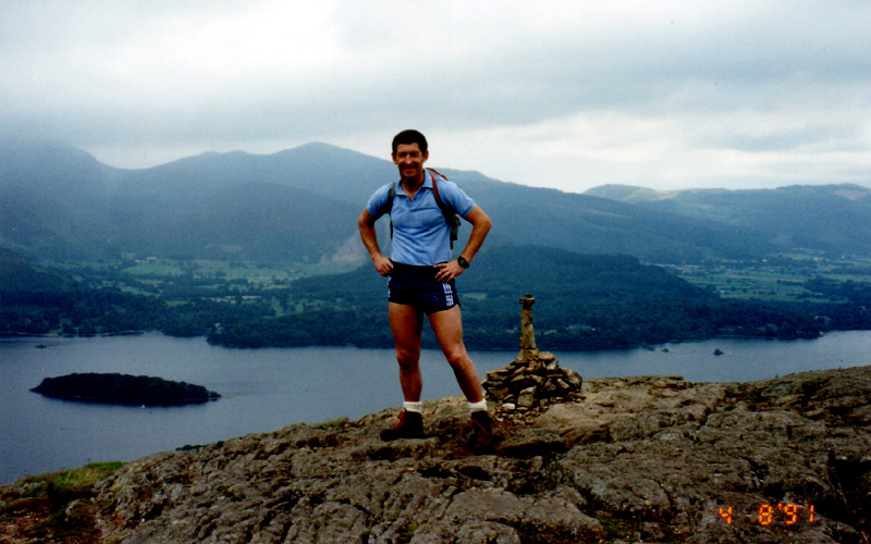 Overlooking Derwentwater